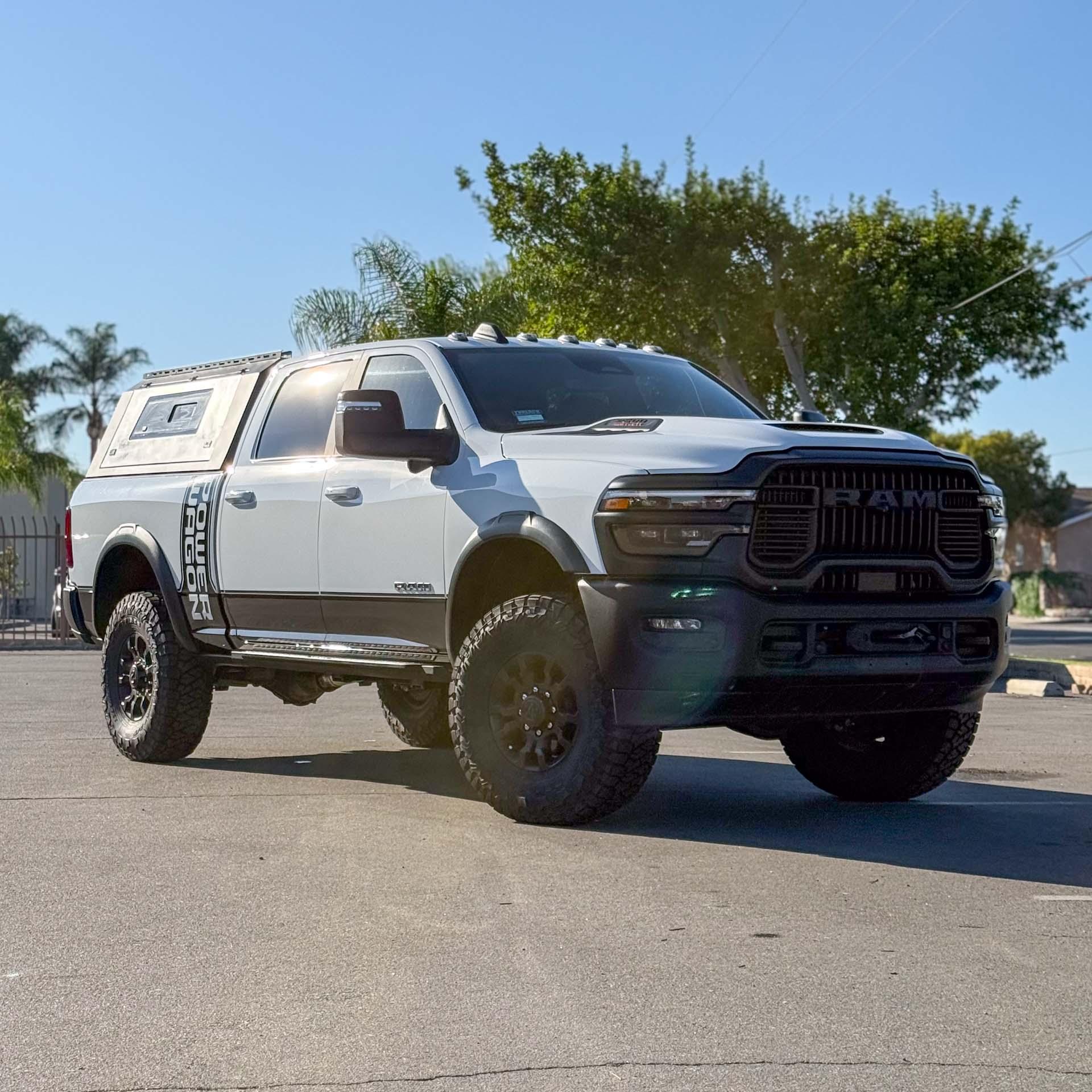 Camper Shell installed by OuO Pickup Cover
