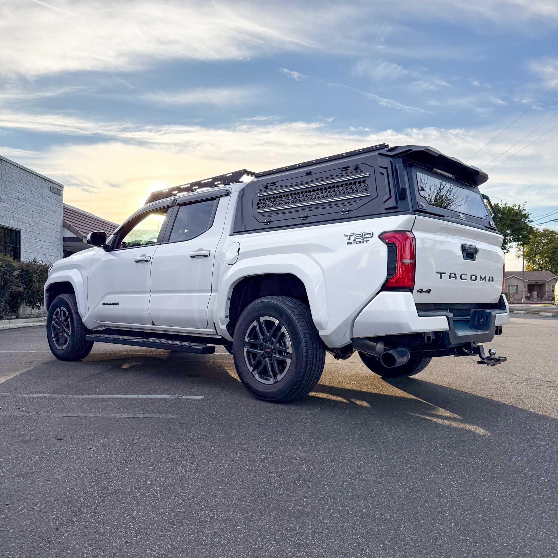 Camper Shell For Tacoma installed by OuO Pickup Cover