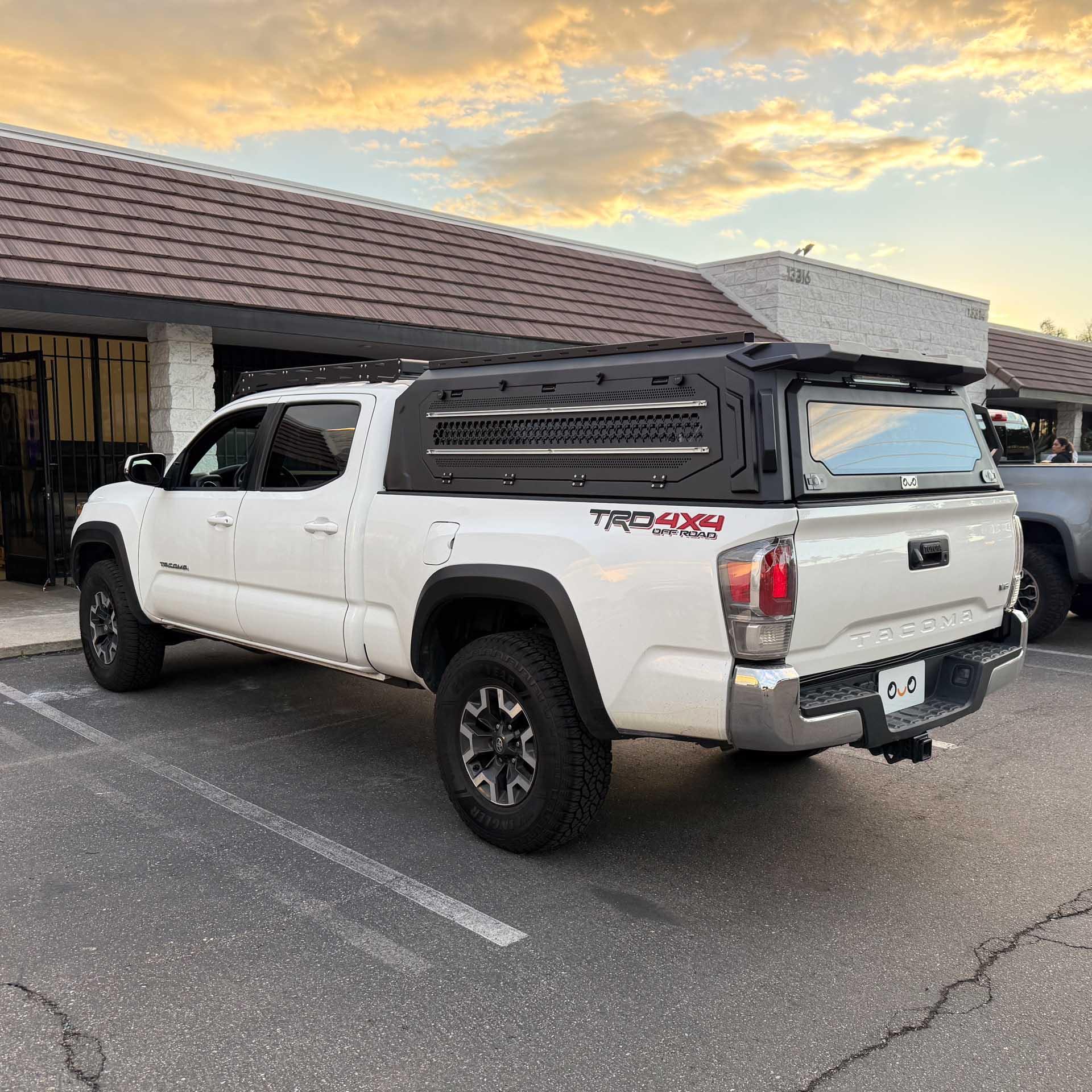 Camper Shell For Tacoma installed by OuO Pickup Cover