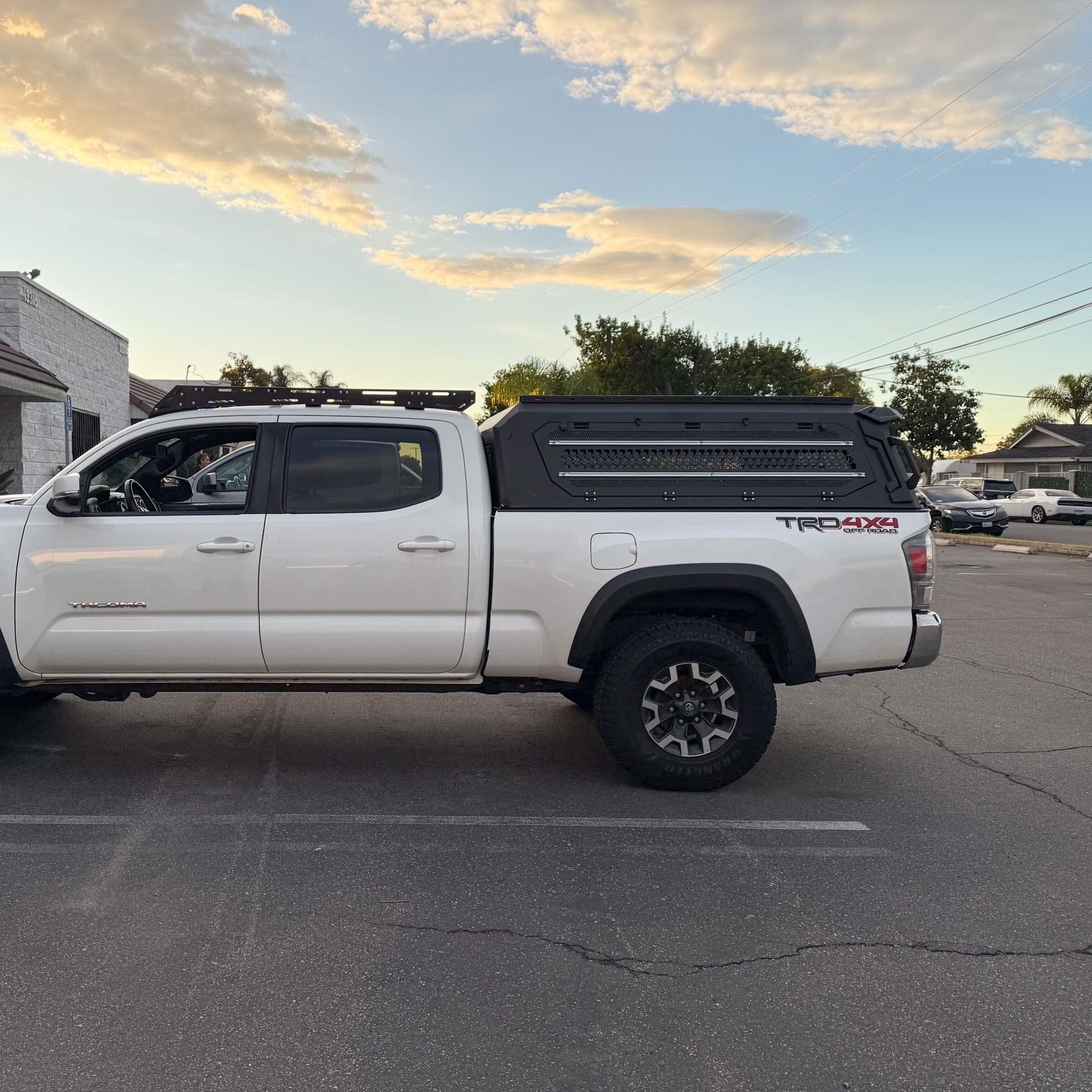 Camper Shell For Tacoma installed by OuO Pickup Cover