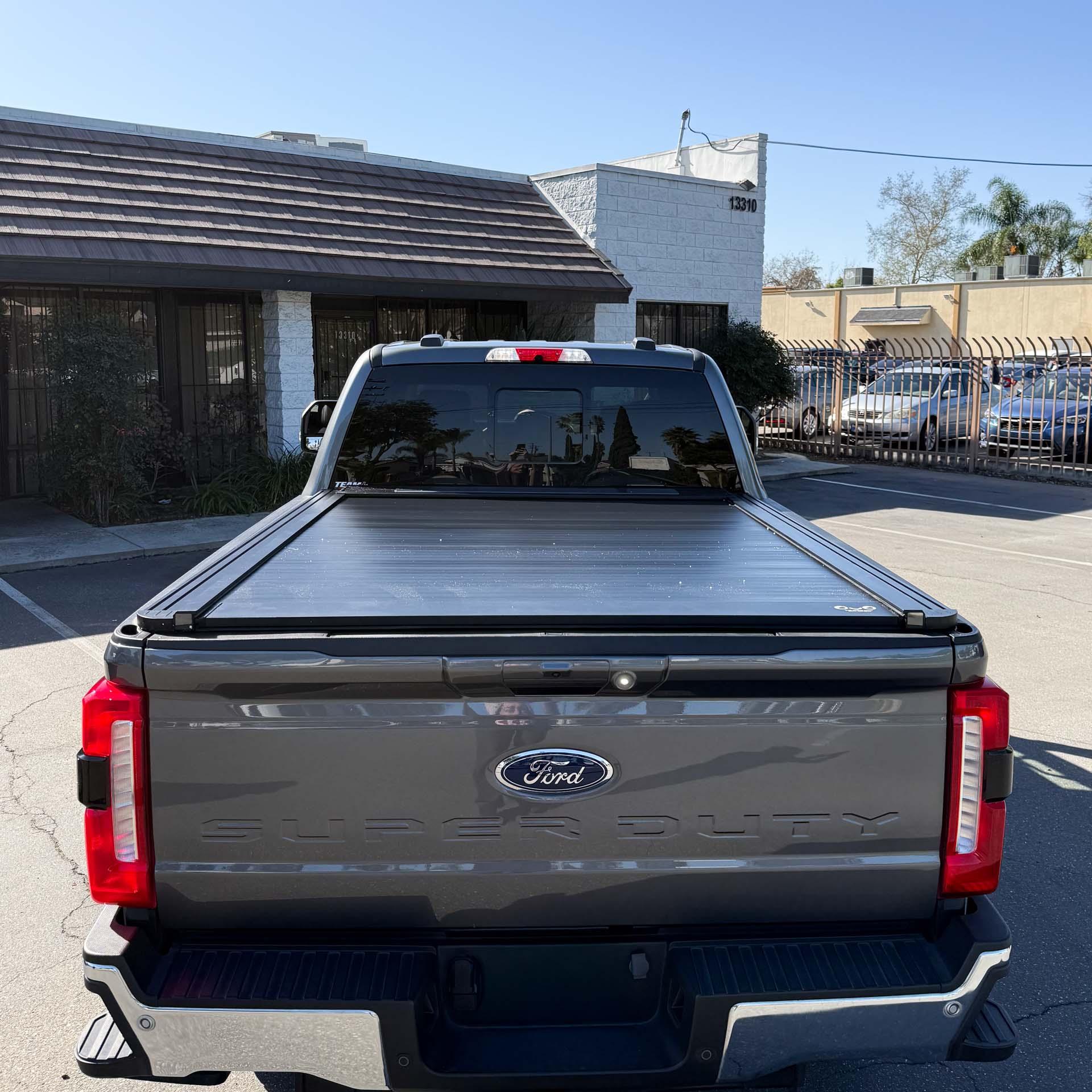 Retractable Truck Bed Cover installed by OuO Pickup Cover